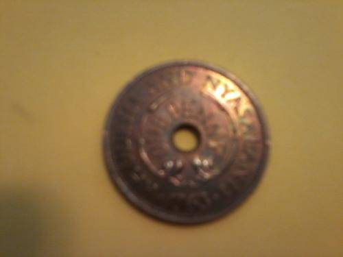 1963 Rhodesia one penny