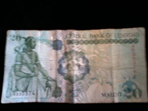 Bank Lesotho 20 Maloti