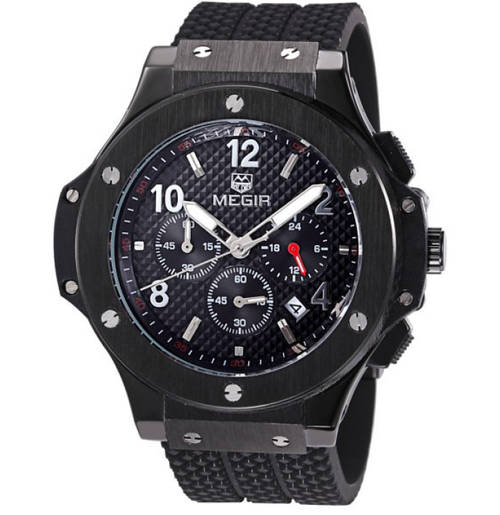 AUTHENTIC QUALITY-MEGIR -IN PRESENTATION TIN-  GREAT LOOKING WATCH