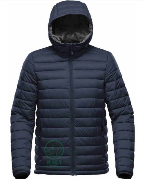 Navy Blue  Thermal Jacket With Hoodie Size - Small - 4XL