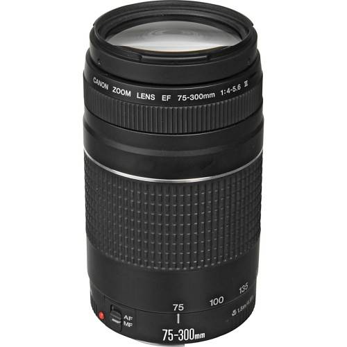 CANON ZOOM LENS EFS 75-300mm 1:4.5-5.6  iii - AS NEW