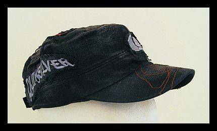 BLACK DENIM QUIKSILVER CAP