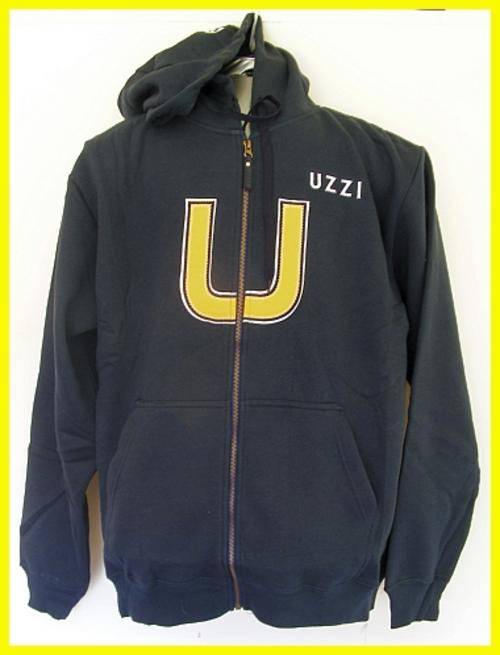 MENS UZZI HOODIE JACKET -SIZE: LARGE