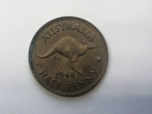 1948 half penny Australia