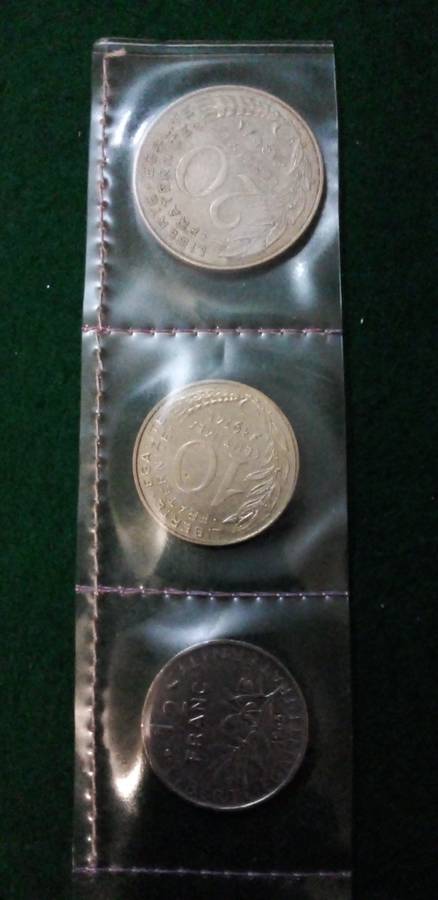 French coins