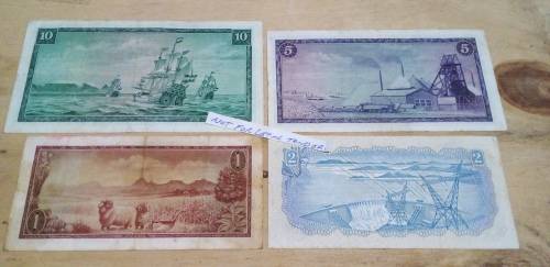 Set early Rands x4 T W DE jongh