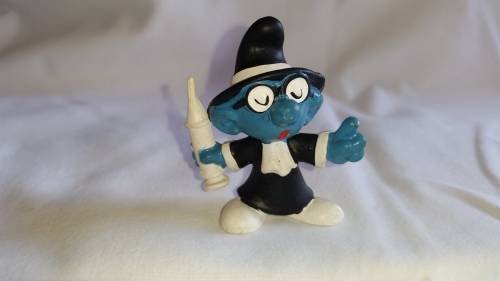 1973 SCHLEICH MODEL 20075 - VINTAGE QUACK SMURF - MINT CONDITION