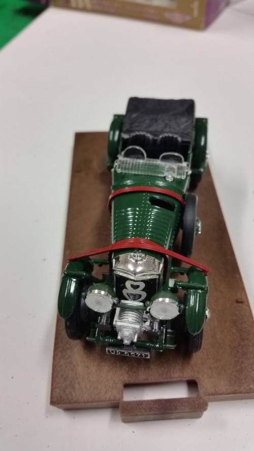 BRUMM SERIE ORO - 1932 BENTLEY 4.5 LITRE BLOWER - NUMBER 8 - MODEL - 1/43 SCALE