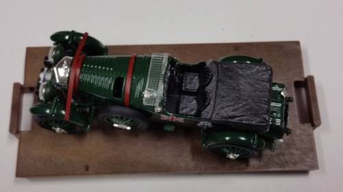BRUMM SERIE ORO - 1932 BENTLEY 4.5 LITRE BLOWER - NUMBER 8 - MODEL - 1/43 SCALE