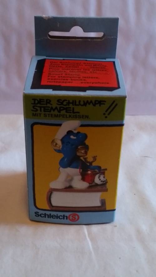 SCHEICH MODEL 54404 - SMURF STAMP -TELEPHONE SMURF - MINT IN BOX