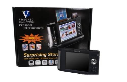 VOSONIC VP8360 PERSONAL ENTERTAINMENT MEDIA SYSTEM