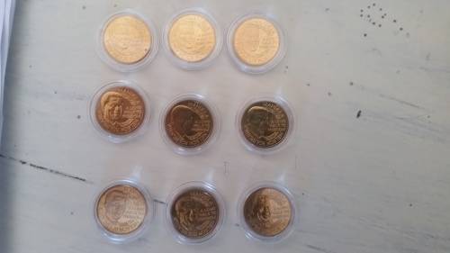 SCOIN SHOP - MANDELA MEDALLION - x9 - MINT CONDITION