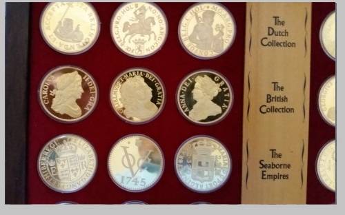 OUR CAPE COIN HERITAGE, 1600-1834, THE AFRICANA COMMEMORATIVE MINT - PROOF MEDALLION COLLECTION