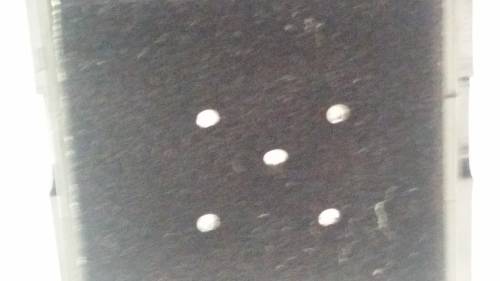 0.15 ct Diamonds total - CONSISITING OF 5 x0.03 CT DIAMONDS