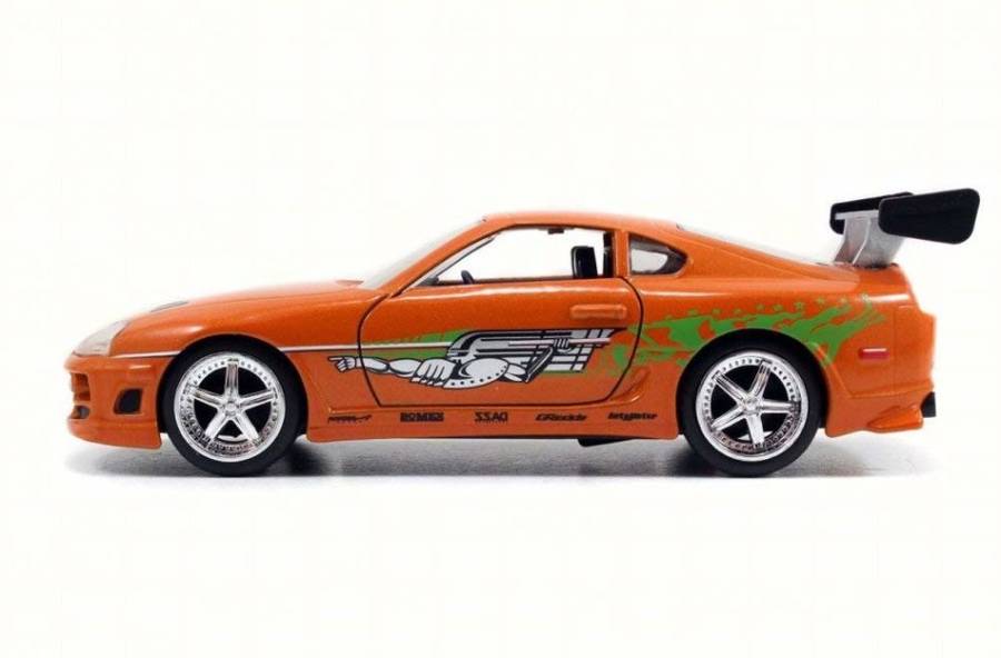 Fast and Furious Diecast Brians 1994 Toyota Supra Scale 1/32 JADA