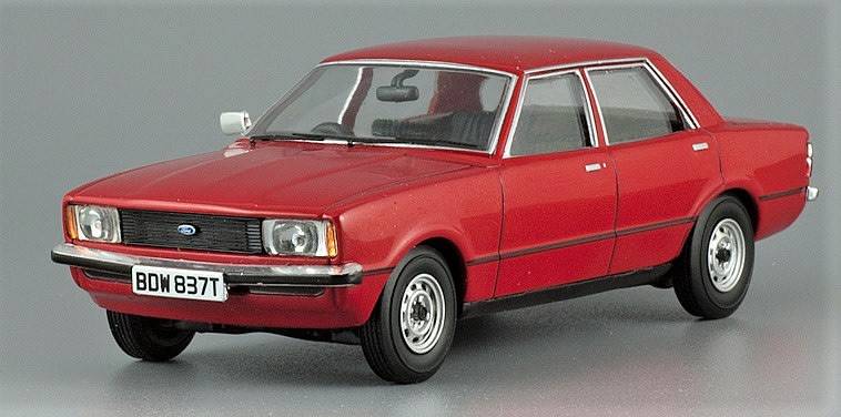 Ford Cortina Diecast Vanguards 1970 Mk 4 Venetian Red Scale 1/43