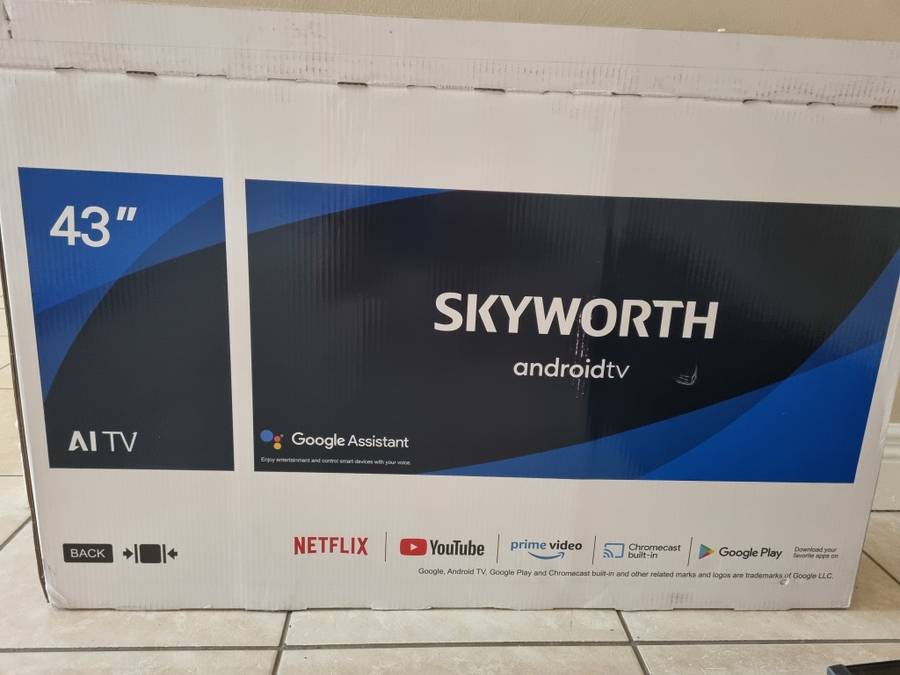 Skyworth 43`` 43STD6500 FHD Smart Android TV