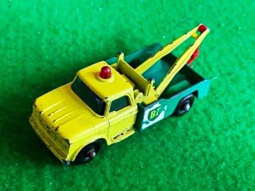 MATCHBOX 13-D4 DODGE WRECK TRUCK.BPW.