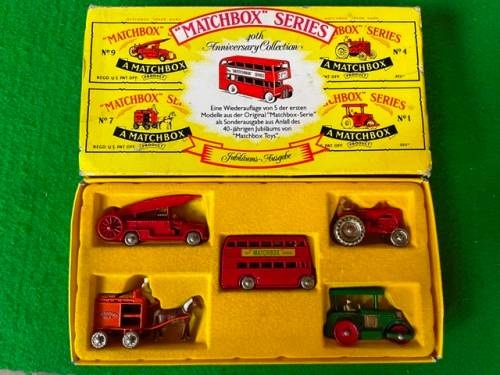MATCHBOX 40 ANNIVERARY SET. LIKE DINKY