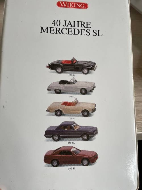 WIKING HO 40 YEAR ANNIVESARY SET. MERC SET. FOR MARKLIN ,LIMA,ROCO ETC