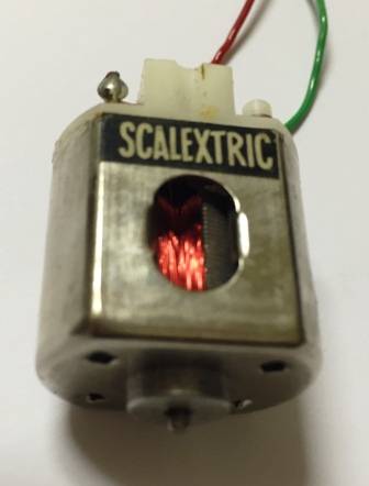 SCALEXTRIC MOTORS. LIKE NEW.