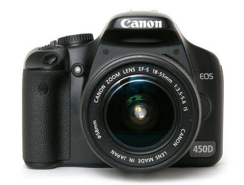 As New in BOX: Canon 450D with 18 - 55 IS Lens.