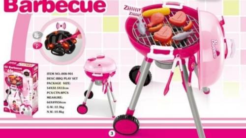 Junior barbeque set Pink