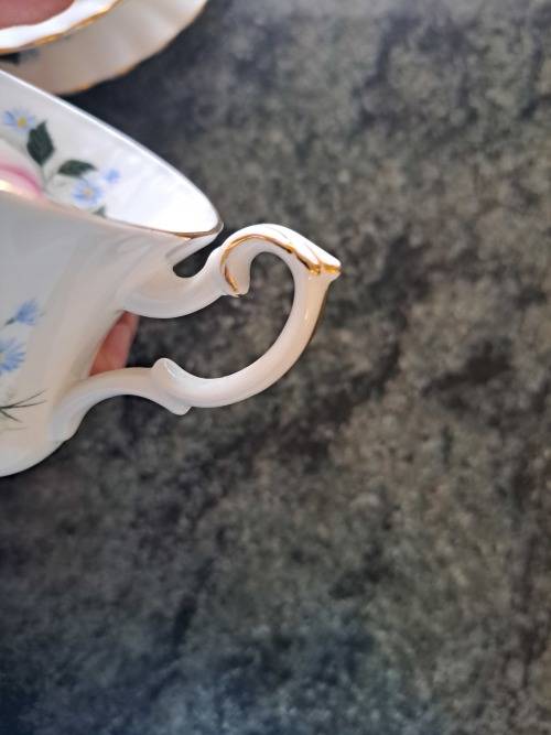 Royal Albert Soft Pink Rose Trio Unnamed