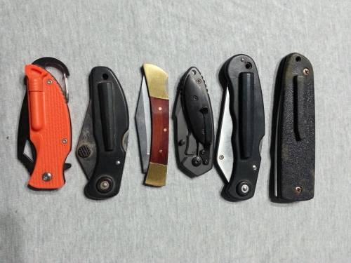 Knife Lot (x6) Mixed Knife lot