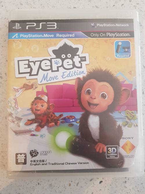 CIB Eye Pet Move Edition - Ps3