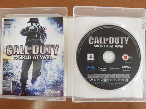 CIB Call of Duty: World at War - Ps3
