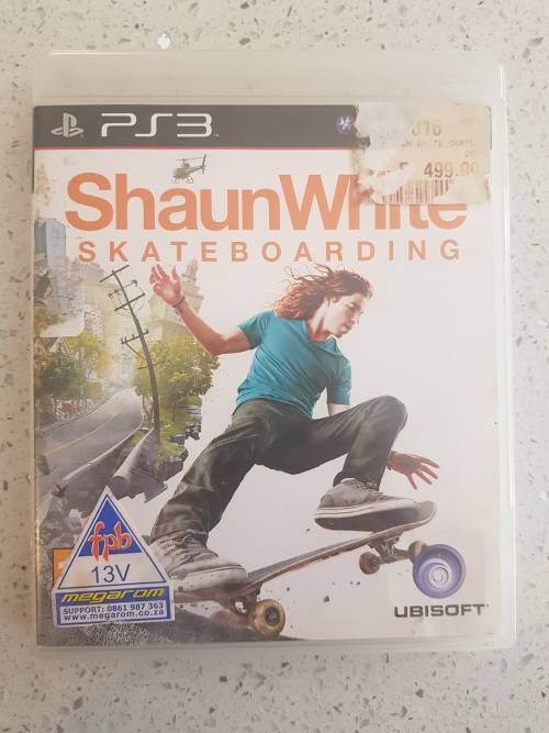 Shaun White Skateboarding- Ps3- Complete