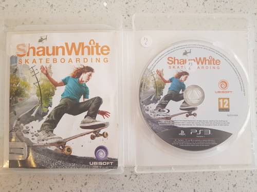 Shaun White Skateboarding- Ps3- Complete