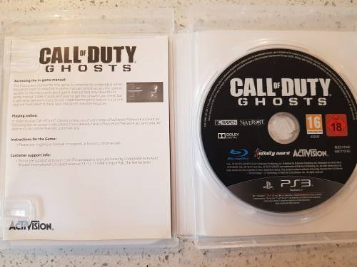 Call of Duty Ghosts- Ps3- Complete