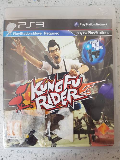 Kung fu Rider- Ps3- Complete