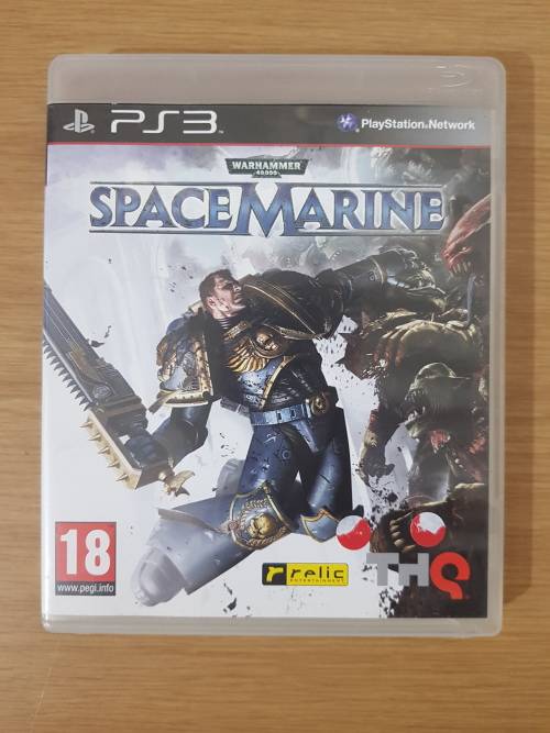 Space Marine: Warhammer 40,000- Ps3- Complete