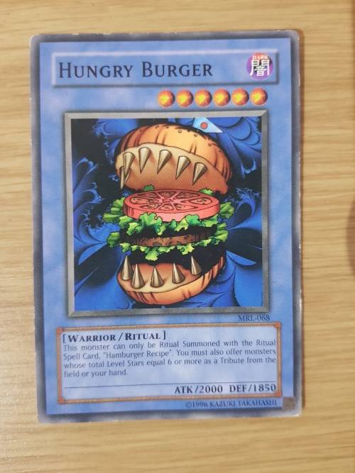 Hungry Burger- YuGiOh Card