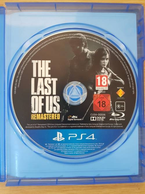 The Last of Us Remastered(Game of the Year Ed.)- Ps4