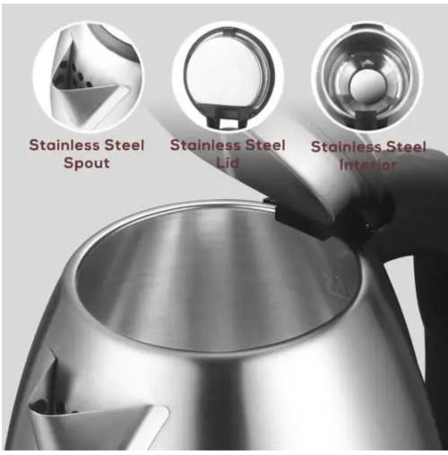 1.8L Stainless Steel Electric Kettle