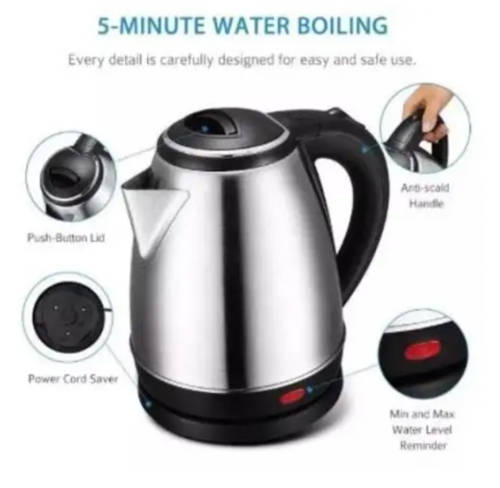 1.8L Stainless Steel Electric Kettle