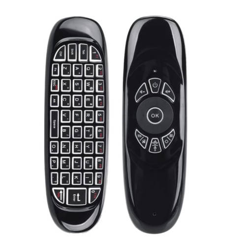 2.4GHz Rechargeable Wireless Fly Air Mini Mouse Keyboard Remote Control for Android Windows