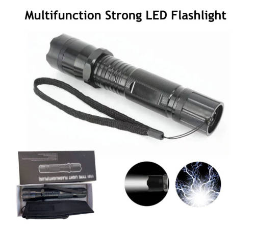 1101 Type Light Flashlight Plus (Stun Gun) with rechargable battery