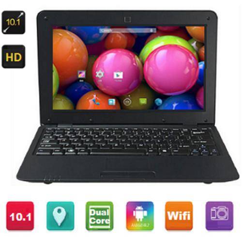 10.1 inch HD Netbook pc. 16GB Total Space.  Thin Design. Android OS. Wifi, USB Modem and Ethernet