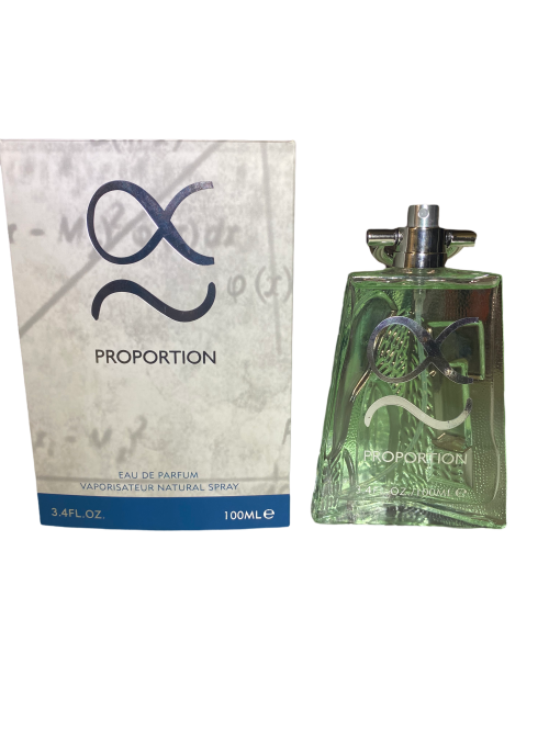 1 x 100 ml bottle Proportion Eau De Parfum Vaporisateur Natural Spray