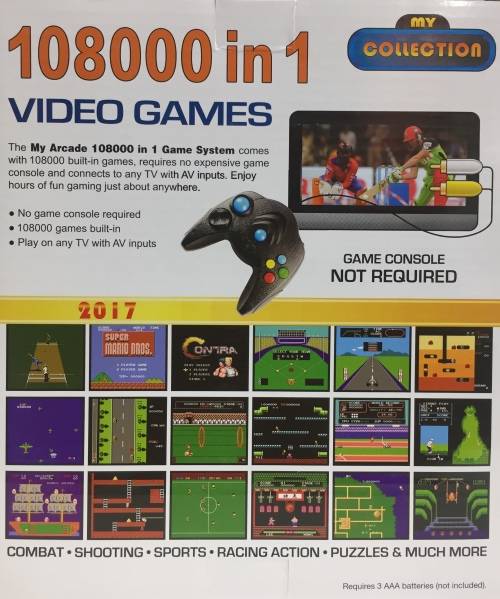 108000 IN 1 VIDEO GAMES (NEW ARRIVAL)