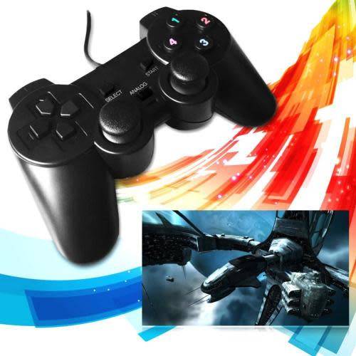 PC Wired USB 2.0 Gamepad Game Controller Joypad Joystick for Computer Laptop New