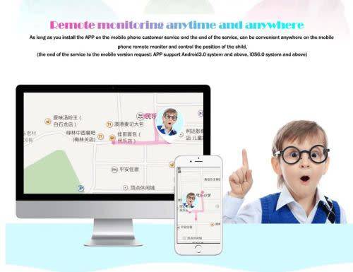Smart Children Kid Safe GPS Tracker Watch Wrist watch SOS Anti-Lost for Children