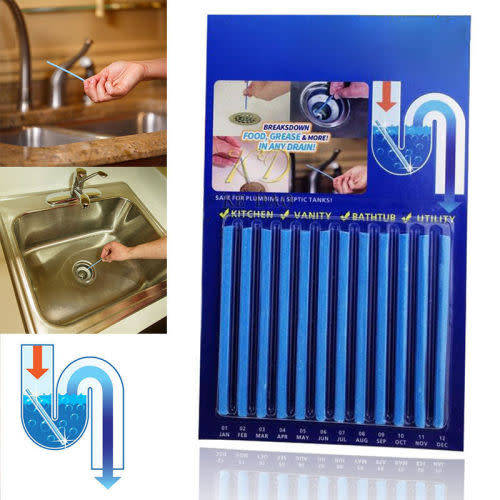 Sani Sticks Keeps Drains And Pipes Clear And Odor Free As Seen On TV