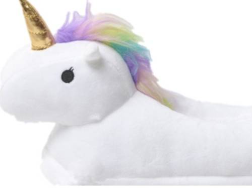 Women Slippers unicorn Cute Adult Slippers Warm Cotton Woman