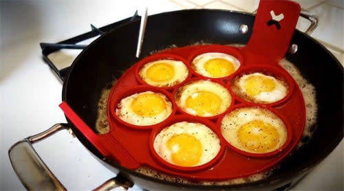 Non Stick Pancake Pan Flip Perfect Breakfast Maker Egg Omelette Flipjack Tools